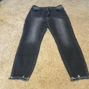 Kancan light gray skinny jeans